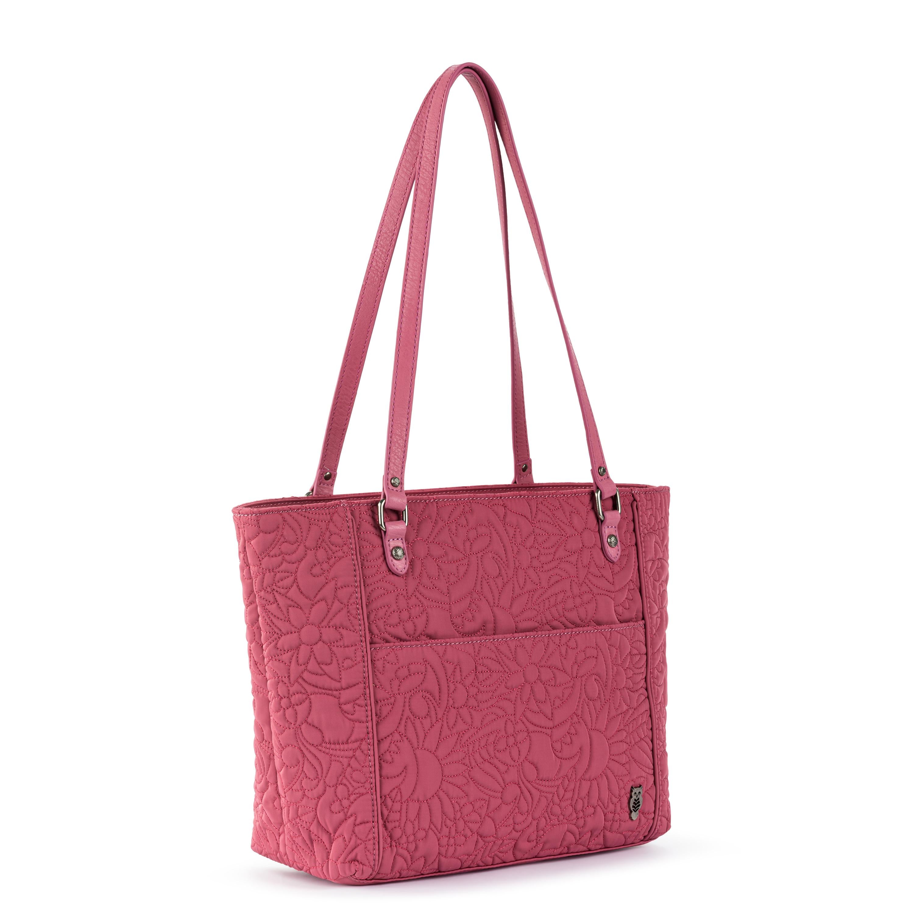 Stylish Metro Tote Bag for Women - Large Durable Canvas Shopping Tote with Long Handles - Perfect for Grocery Shopping, Beach Trips, Work & Travel