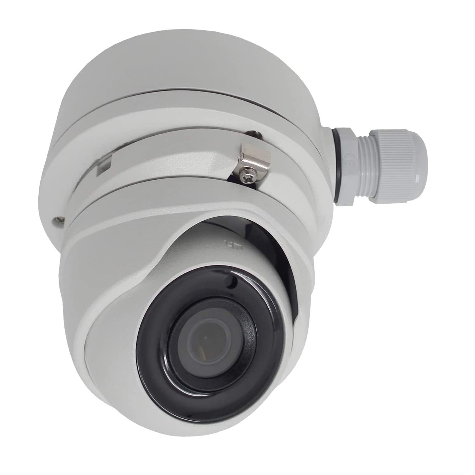 Hikvision DS-1280ZJ-XS CBXS Junction Box - Deep Back Base for IP Bullet Camera - Weatherproof Outdoor Enclosure - White (1 Pack) - Perfect for Security Camera Installation & Surveillance Systems