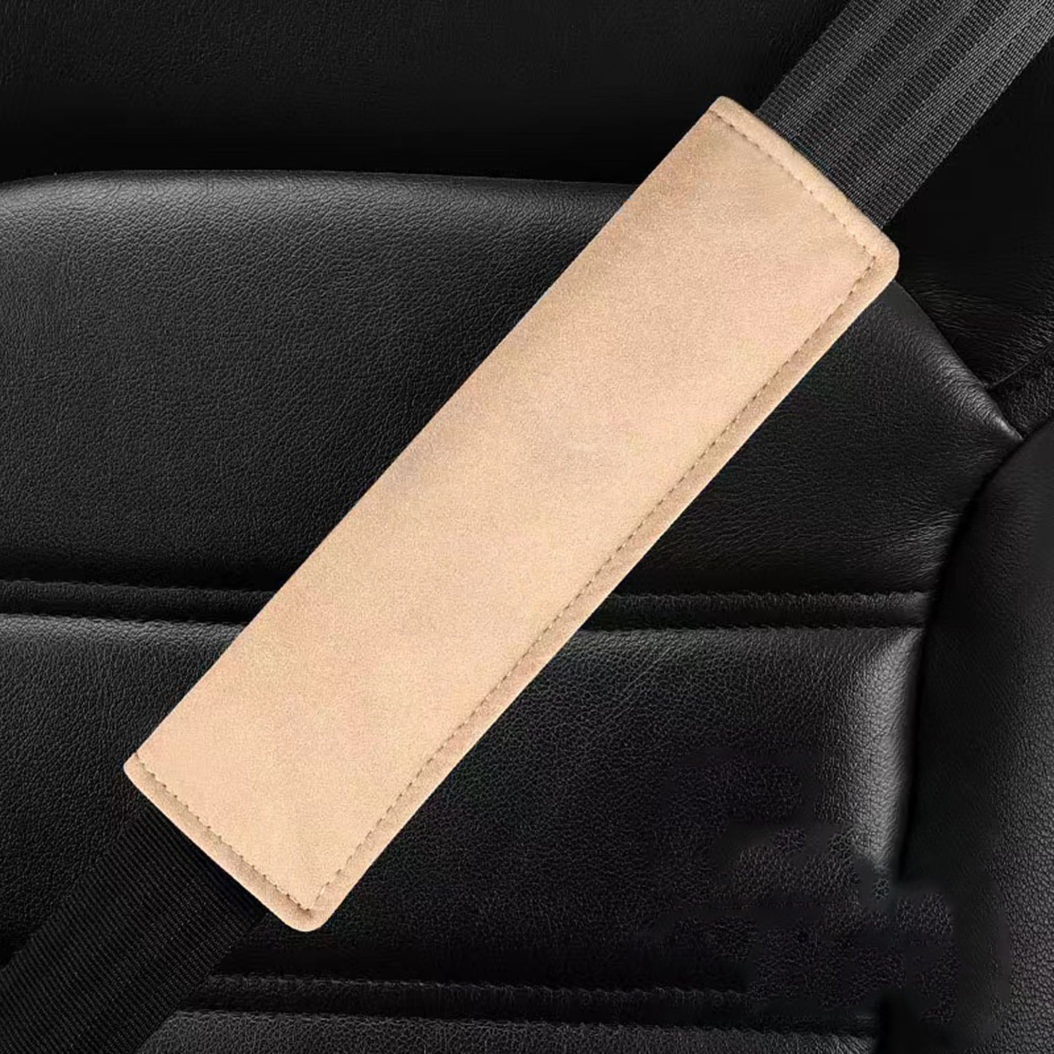 Comfortable Seat Belt Shoulder Pads for Tesla Model 3/Y/S/X - Soft Car Seatbelt Cushion for Long Drives & Daily Commute - Perfect for Road Trips & Comfortable Driving