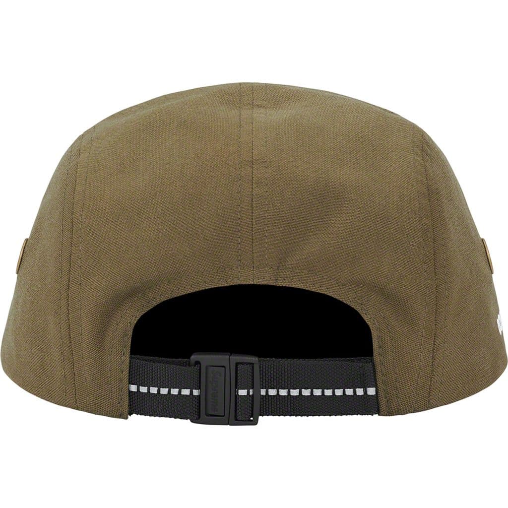 Supreme Brushed Cordura Camp Cap - Olive Green Outdoor Hat for Hiking, Camping & Streetwear Fashion