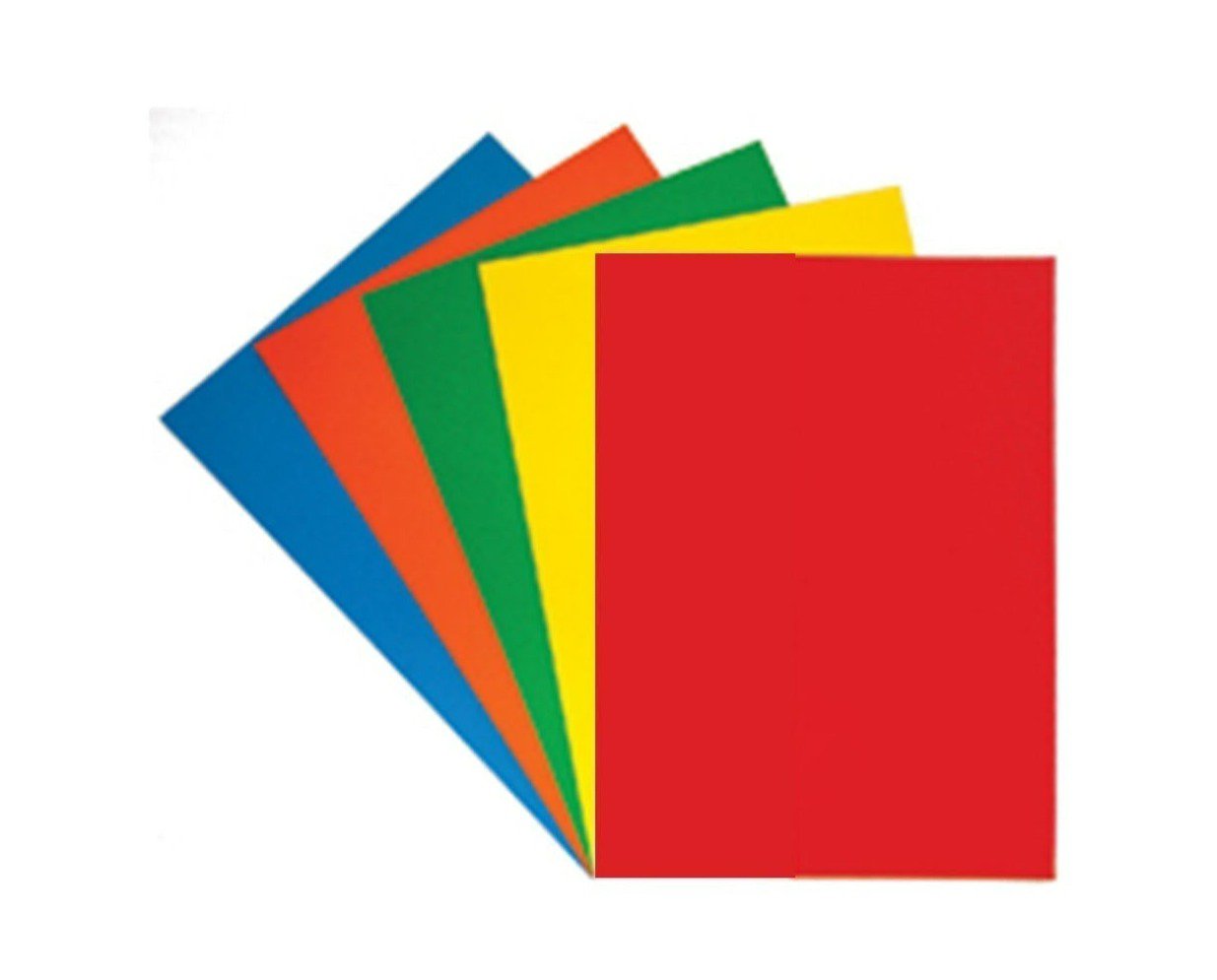 Premium A4 160gsm Kaskad Colored Paper - 250 Sheets Bright Assorted Colors for Scrapbooking, Card Making & Craft Projects