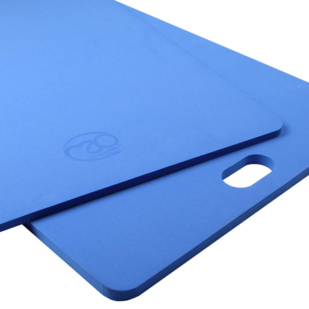 Fitness Mad Premium Aerobic Exercise & Core Workout Mat - 1 Meter (10mm or 15mm Thickness Options) - Perfect for Yoga, Pilates, Home Gym & Fitness Training