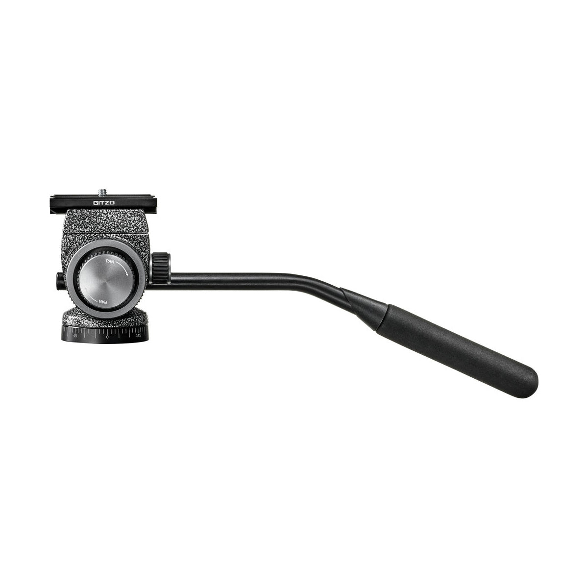 Gitzo 2-Way Fluid Video Head - Professional Tripod Head for Smooth Pan & Tilt Camera Movements - Perfect for Videography, Live Streaming & Outdoor Filming