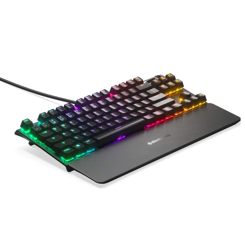 SteelSeries Apex 7 TKL Mechanical USB Gaming Keyboard - Compact Tenkeyless Design with RGB Backlighting | Perfect for Esports, FPS Gaming & Office Work