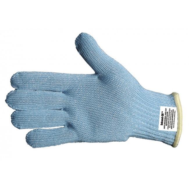 Lakeland 96-1754 Blue Antimicrobial Cut-Resistant Gloves - 5 Pairs, Food Handling, Cleaning & Industrial Work Safety Gloves