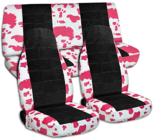 Pink-White Cow & Black