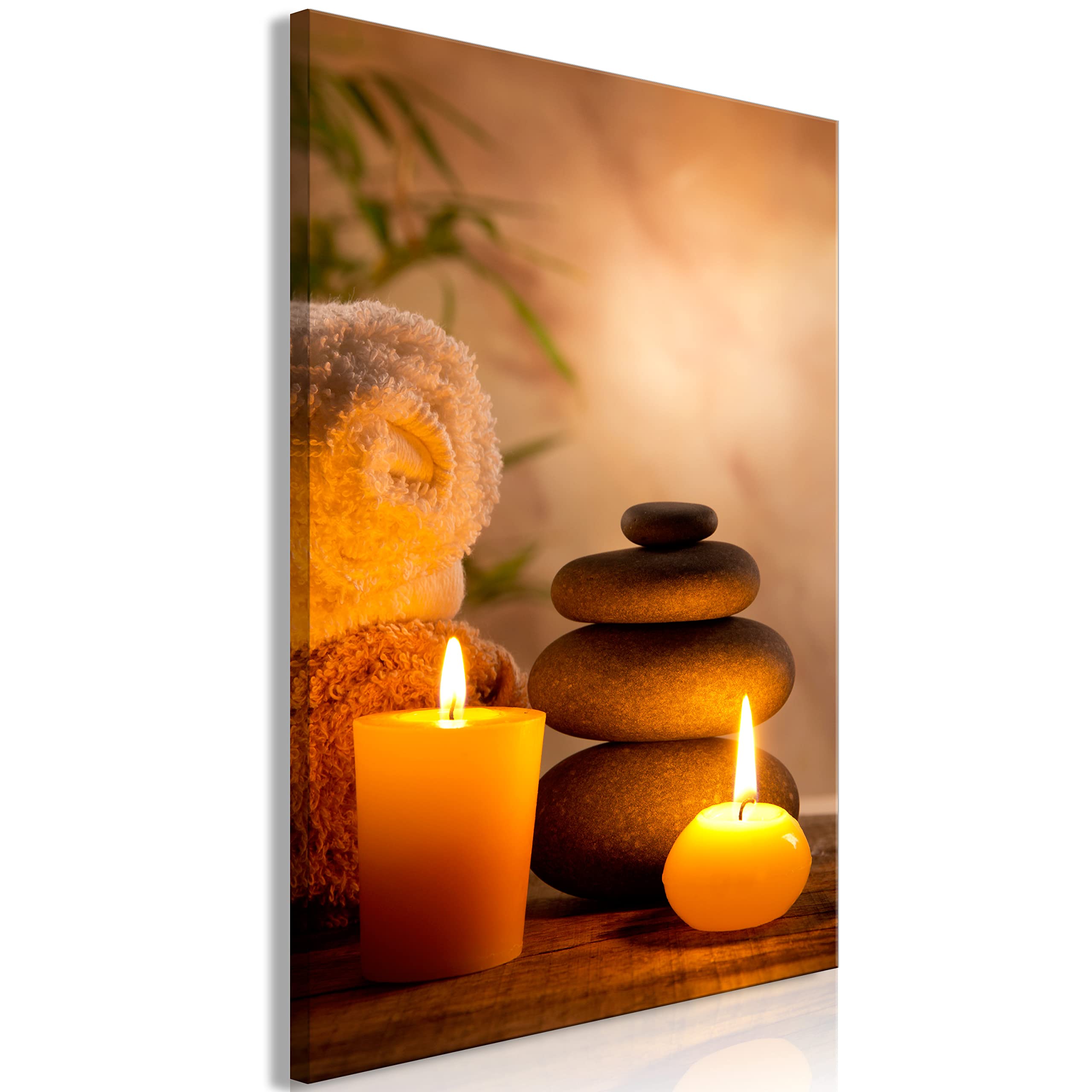 Artgeist Acoustic Canvas Wall Art Print - 24x35 Inch Soundproofing Artwork with Acoustic Foam for Home & Office Decor | Perfect for Meditation Rooms, Yoga Studios & Home Theaters