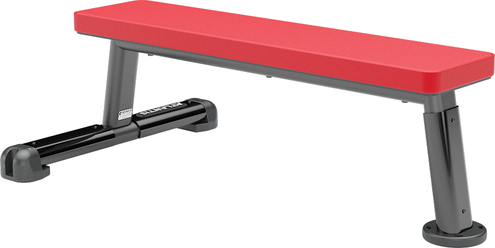 ATLANTIS Adjustable Flat Weight Bench for Home Gym - Heavy Duty Workout Bench for Strength Training & Exercise - Perfect for Dumbbell Press, Sit-ups & Full Body Workouts