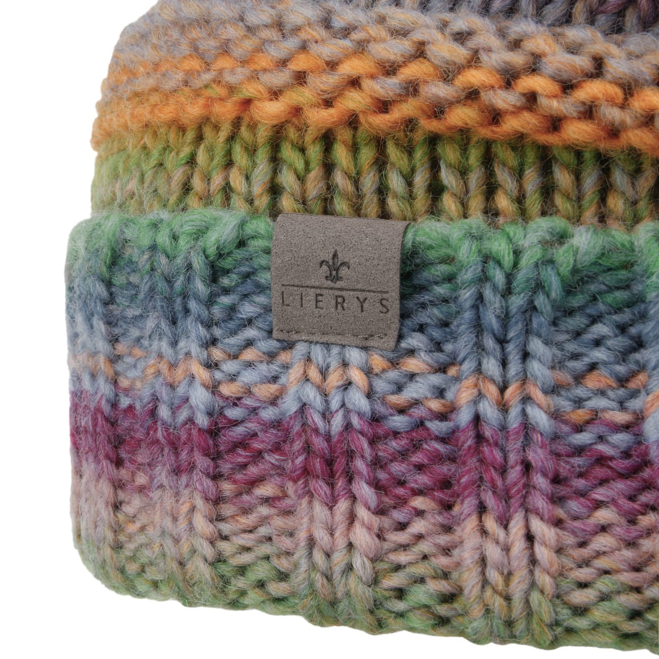 Lierys Bernardo Oversize Knit Hat - Soft Chunky Cable Knit Beanie for Women & Men | Winter Warm Slouchy Hat for Outdoor Activities, Skiing & Casual Wear
