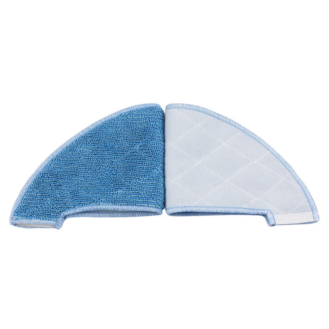 5-Pack Replacement Mop Cloths for Polaris PVCR 0930 SmartGo Robotic Vacuum Cleaner - Microfiber Cleaning Pads for Hardwood Floors & Tile Surfaces - Perfect for Daily Mopping & Deep Cleaning