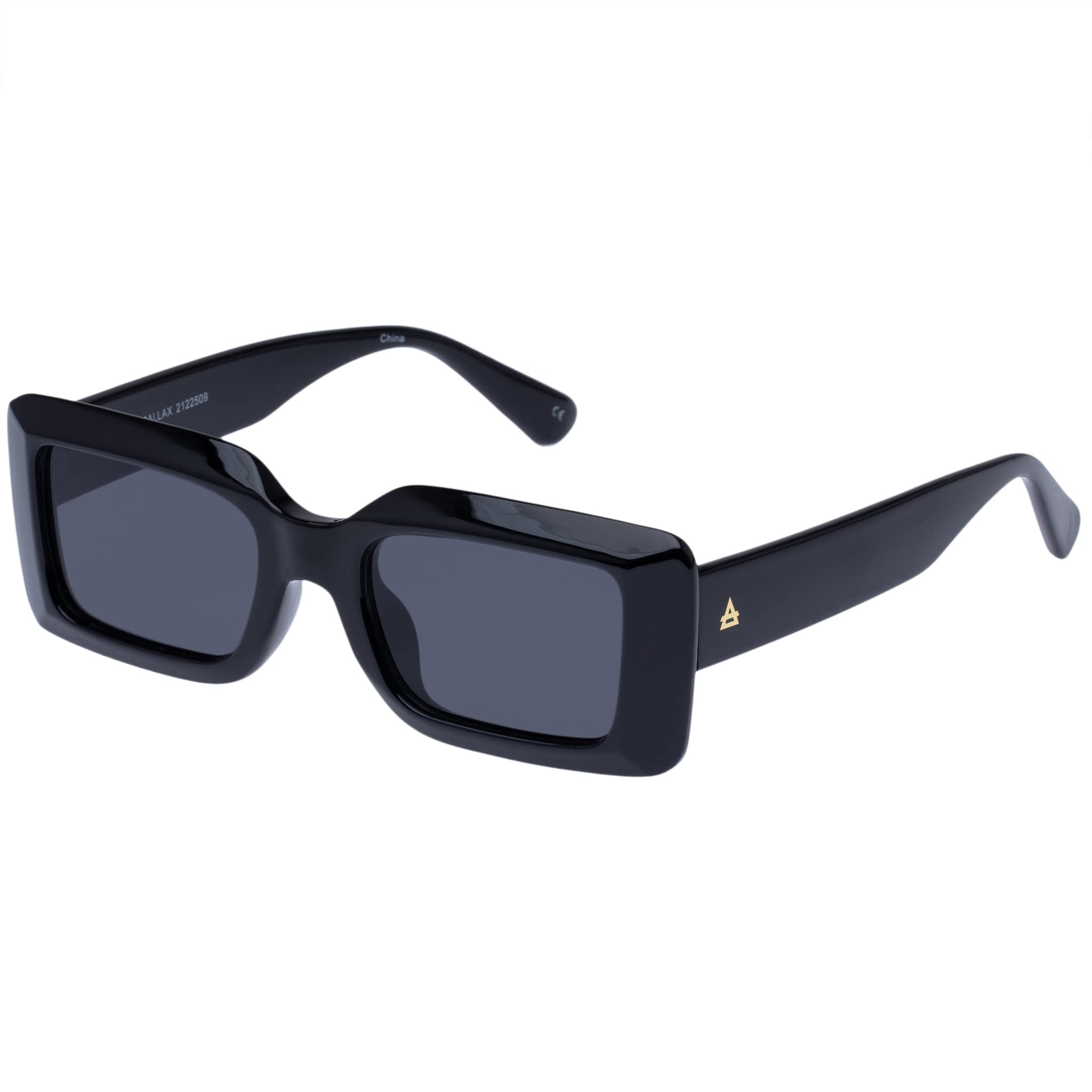 AIRE PARALLAX Unisex Polarized Sunglasses - UV400 Protection, Lightweight & Durable Black Frame - Perfect for Driving, Beach, and Outdoor Activities