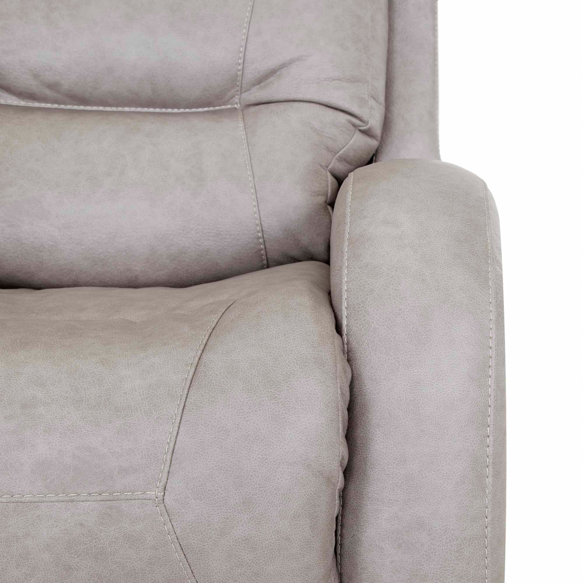 Lombard Power Rocker Recliner Chair - Electric Lift Reclining Sofa with Massage & Heat - Perfect for Living Room, Home Theater, and Elderly Comfort
