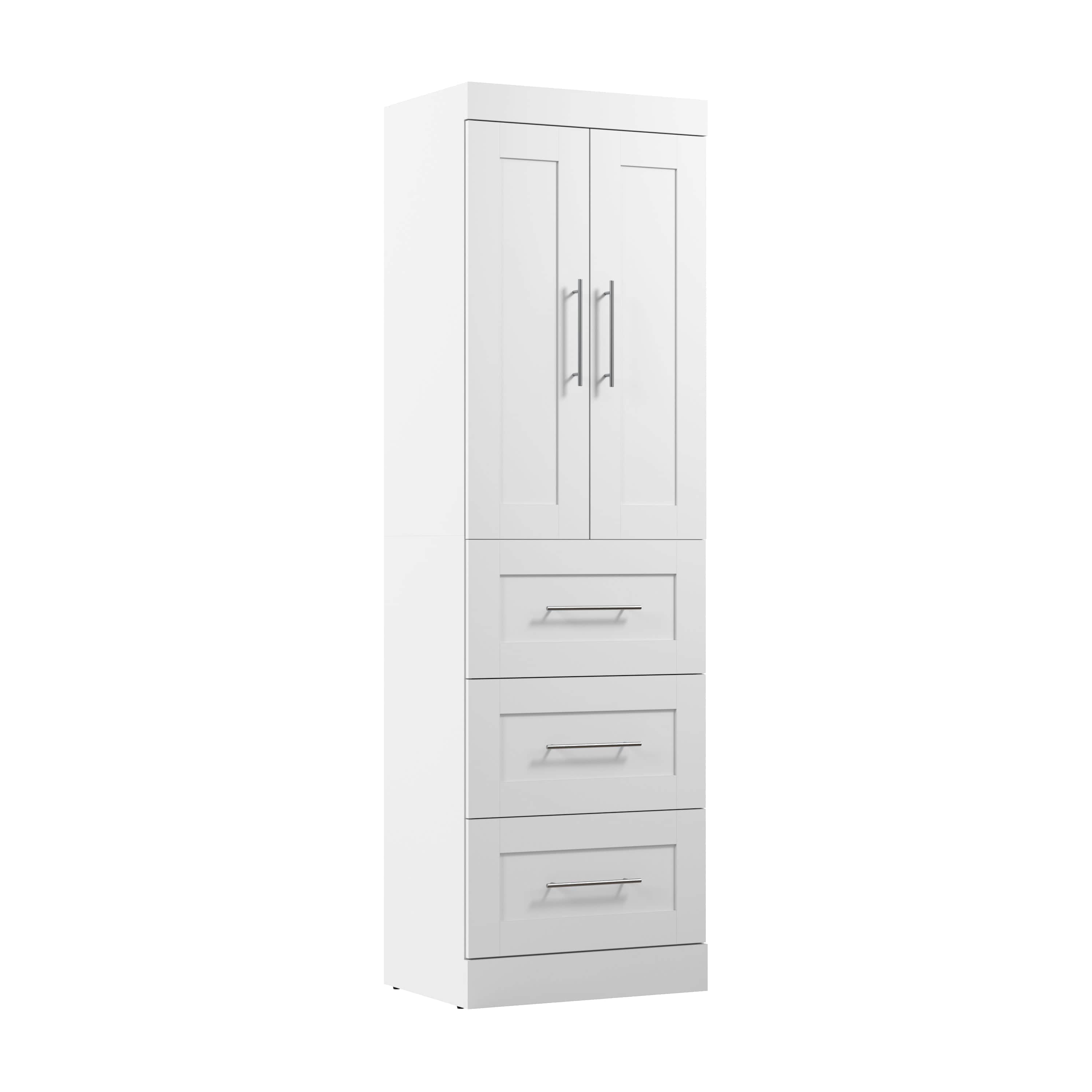 25W Wardrobe with Drawers - 7 Color Options for Bedroom, Closet & Home Organization Storage
