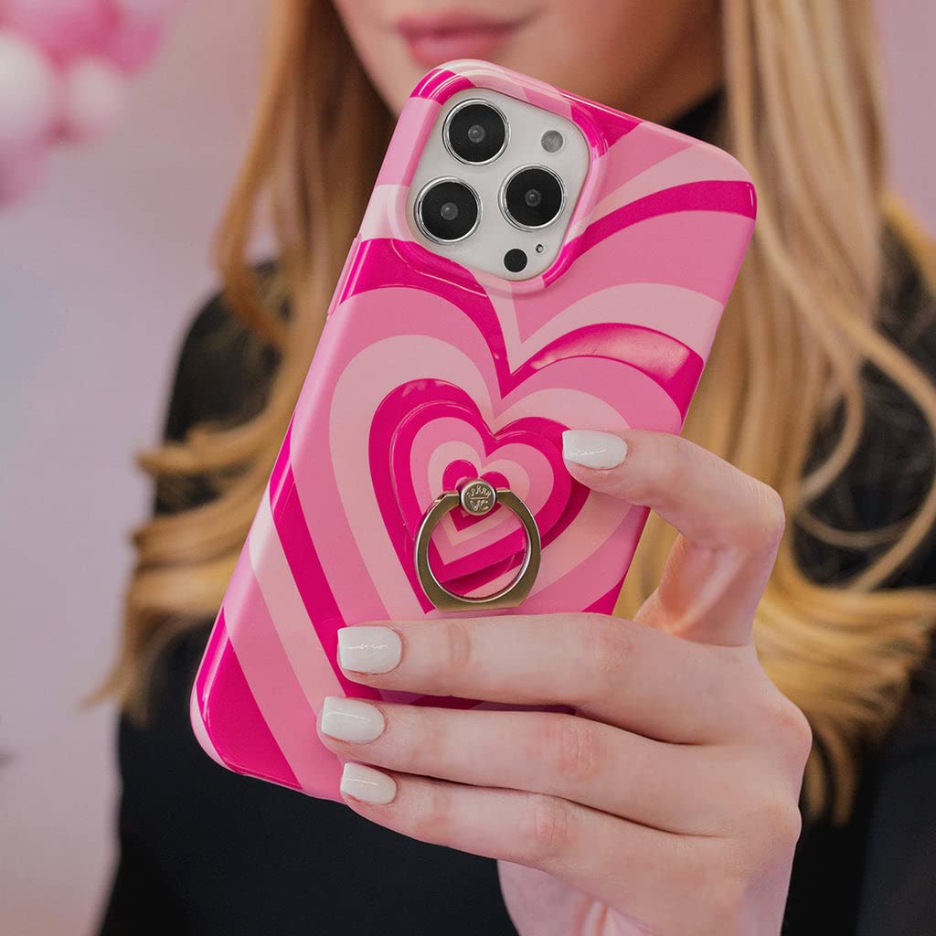 VELVET CAVIAR MagSafe Compatible iPhone 12/12 Pro Case - 10ft Military-Grade Drop Protection, Cute Pink Hearts Design - Perfect for Women's Everyday Use & Gift Giving