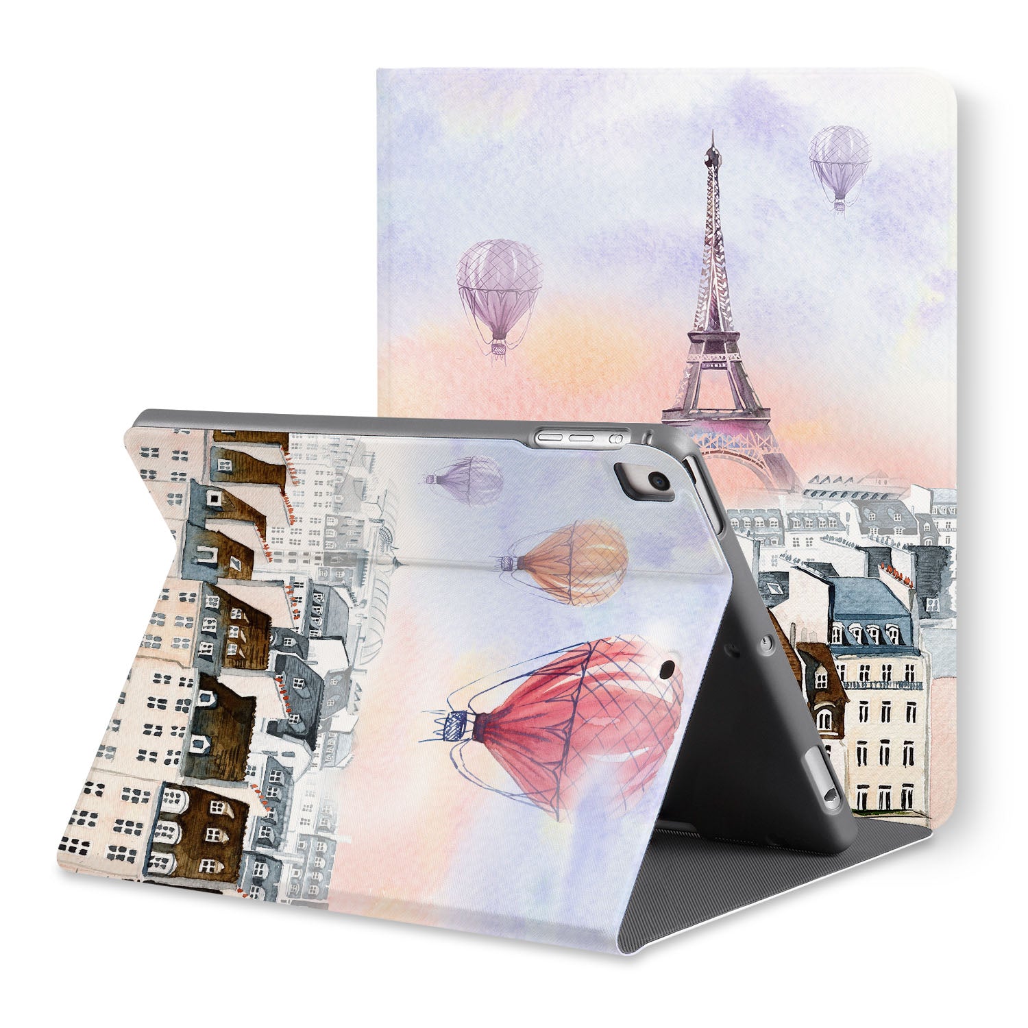 Premium iPad Folio Case with Auto Sleep/Wake - Slim Protective Cover for iPad Pro/Air/Mini - Perfect for Travel, Business & Home Use