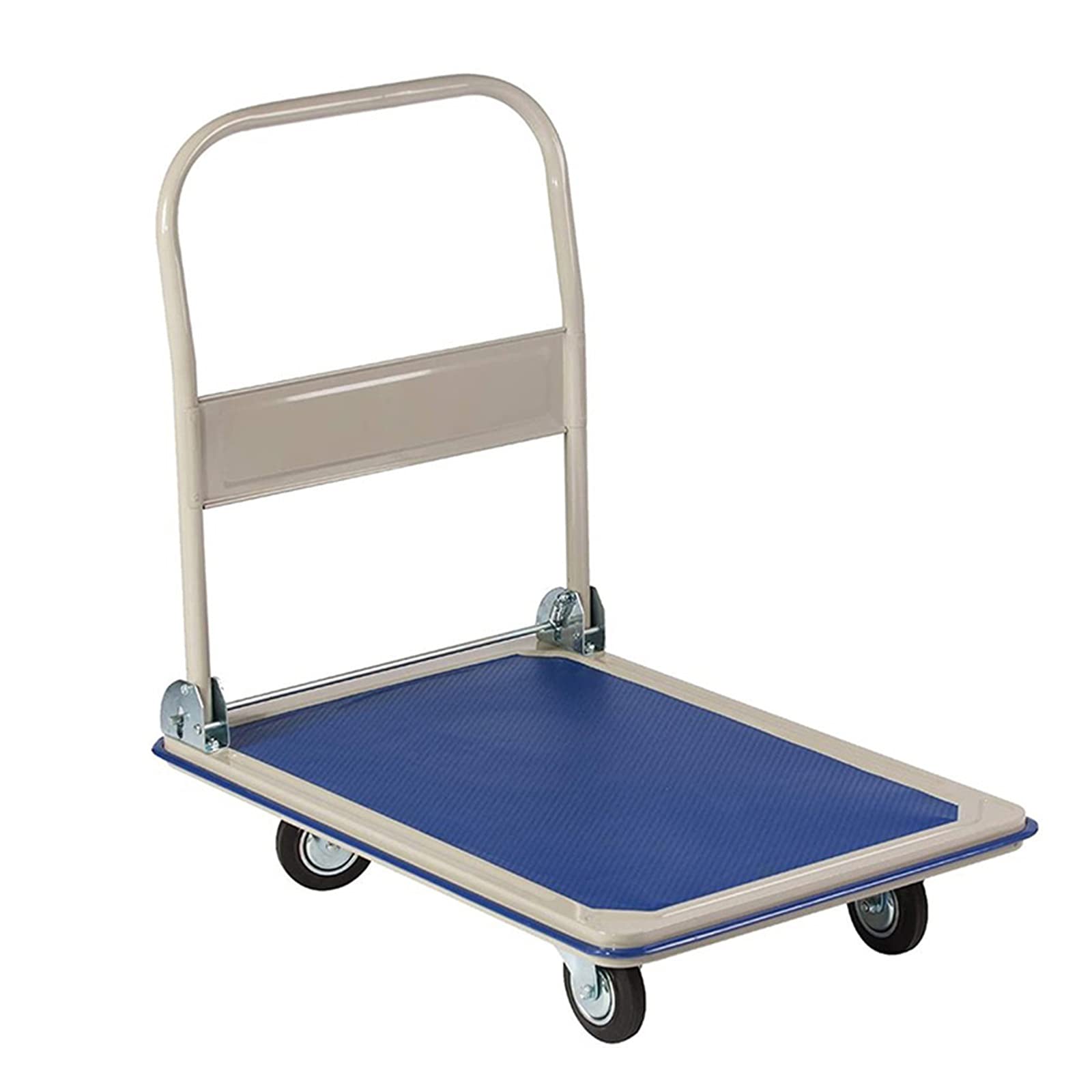 TOMYEUS Heavy Duty Folding Platform Truck Cart - 660 lbs Capacity Flatbed Hand Trolley for Warehouse, Home, Office & Factory - Perfect for Moving, Storage & Industrial Transport