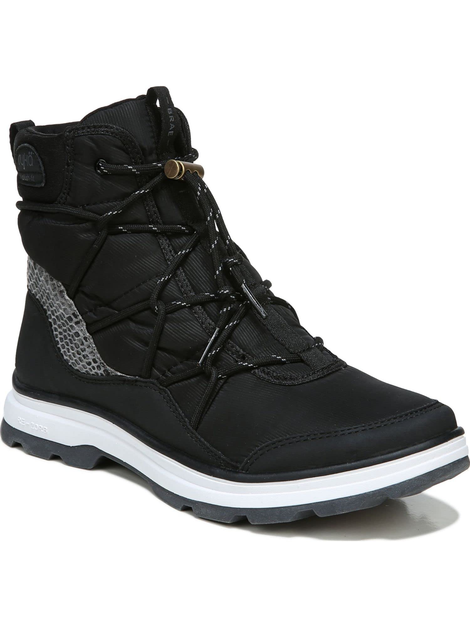 Ryka Women's Brae Ankle Boot - Waterproof Winter Boots for Hiking, Walking & Outdoor Activities | Slip-Resistant Comfort Shoes for Women
