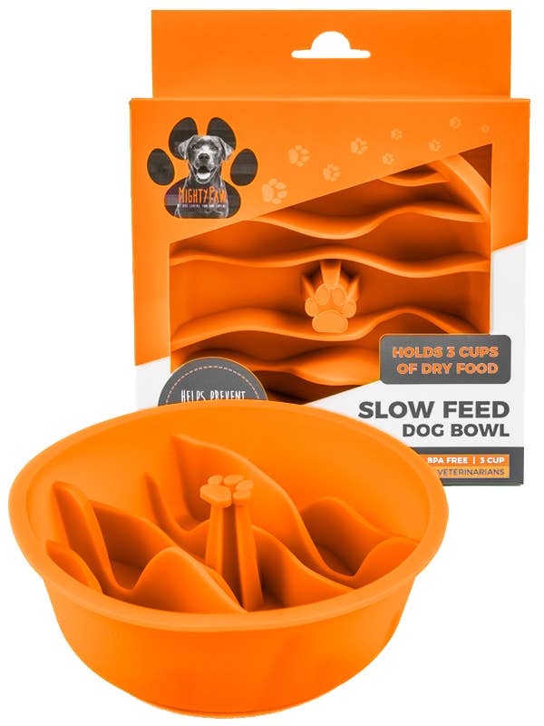 Slow Feed Dog Bowl Insert - Non-Slip Pet Feeder for Small & Large Dogs - Perfect for Mealtime & Portion Control - Great for Fast Eaters & Digestion Aid