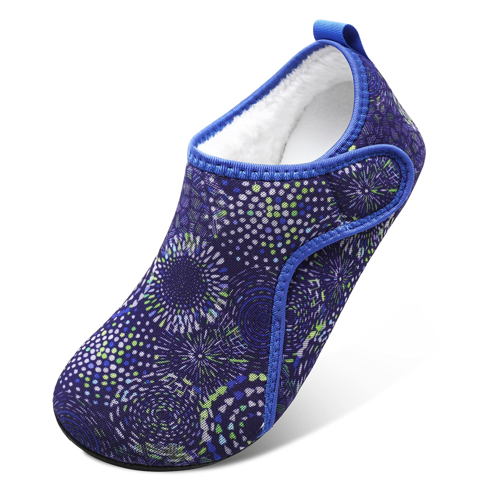 L-RUN Women's & Men's Indoor Outdoor House Slippers - Warm Anti-Slip Barefoot Comfort Shoes for Home, Garden, and Quick Errands