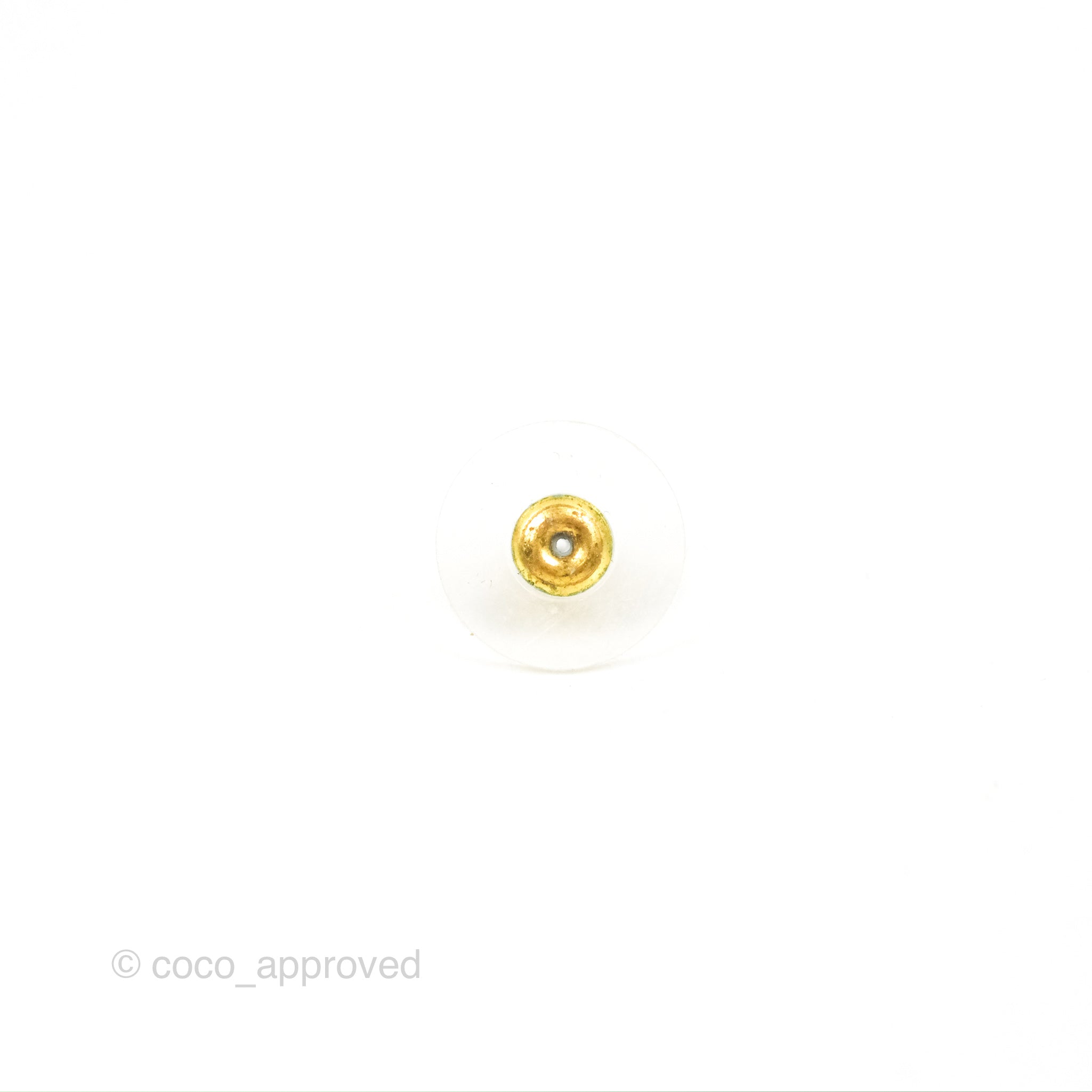Chanel CC Pearl Earrings in Gold Tone - Luxury Fashion Jewelry for Women | Perfect for Parties, Weddings & Special Occasions