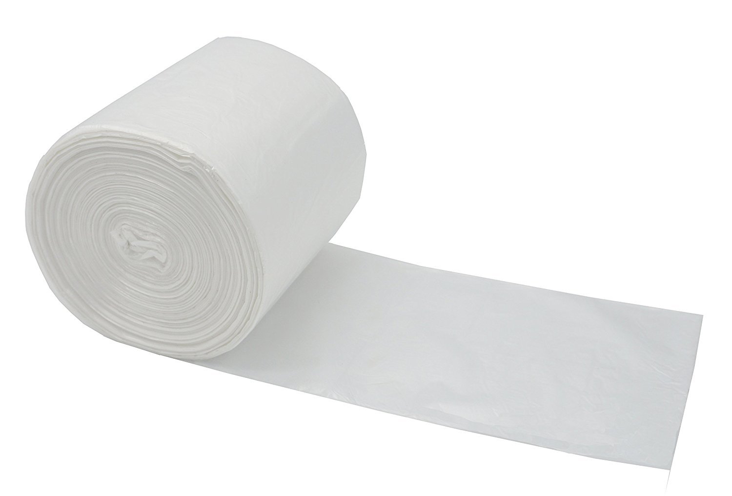 **Gereen 1.2 Gallon Extra Strong Small Trash Bags - 150 Count, Clear Garbage Can Liners for Home, Office, Car & Travel - Durable Waste Disposal Solution**