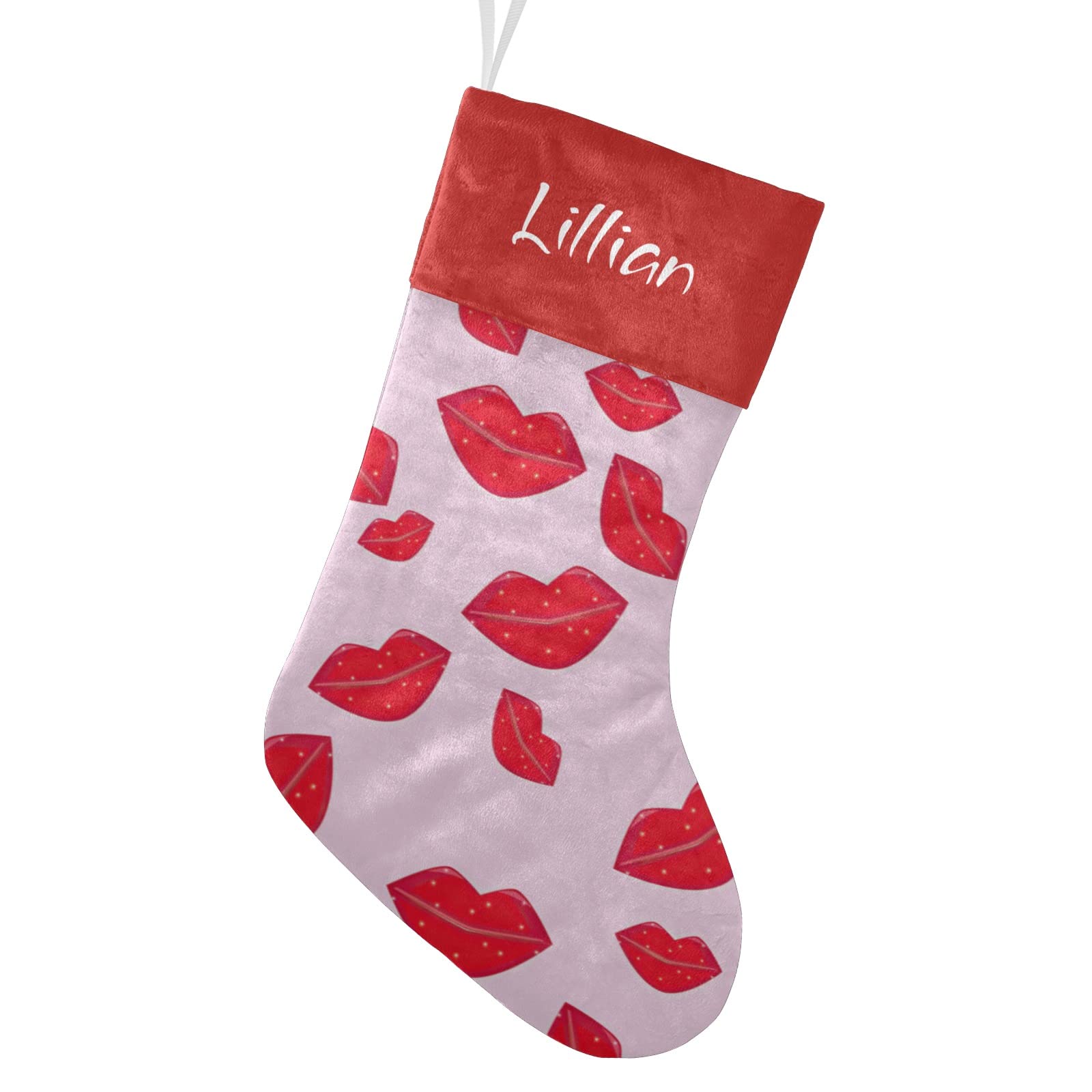 Personalized Christmas Stockings with Name - 17.52 x 7.87 Inch Festive Holiday Socks for Xmas Gifts - Perfect for Fireplace Decor, Family Traditions & Holiday Home Decor