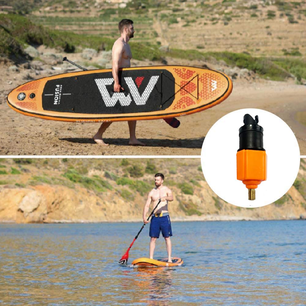 **High-Pressure Inflatable SUP Air Pump Adapter & Connector for Stand Up Paddle Boards, Dinghies & Inflatable Boats - Universal Air Valve Fitting for Quick Inflation (Perfect for Beach, Lake & Water Sports)**