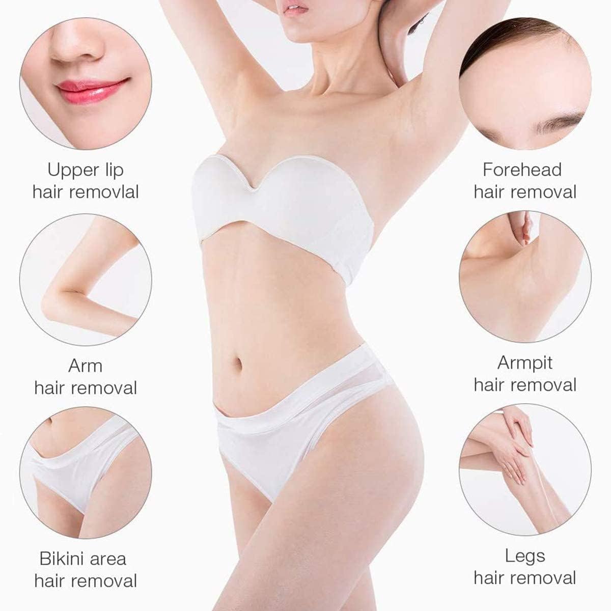 Ghelonadi Ready-to-Use Cold Wax Strips for Eyebrows, Face, Upper Lip & Chin - Hair Removal Waxing Kit for Women & Girls (1 Count) - Perfect for At-Home Salon Smooth Skin Care