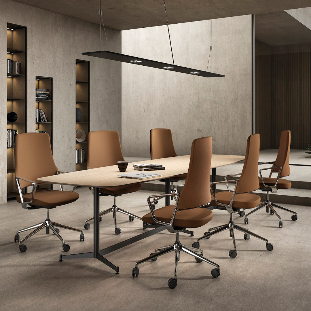 Aventador Ergonomic High Back Office Chair - Adjustable Lumbar Support & Breathable Mesh for Home & Office Workspaces