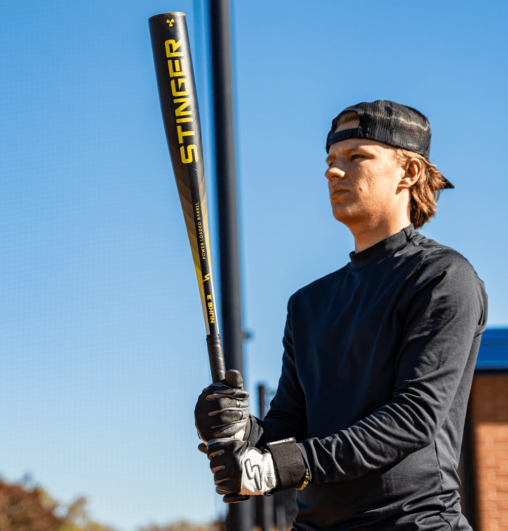 Premium Winder Series Batting Gloves - Graphite/Black & White Baseball Gloves for Training & Games - Ideal for Baseball, Softball & Batting Practice