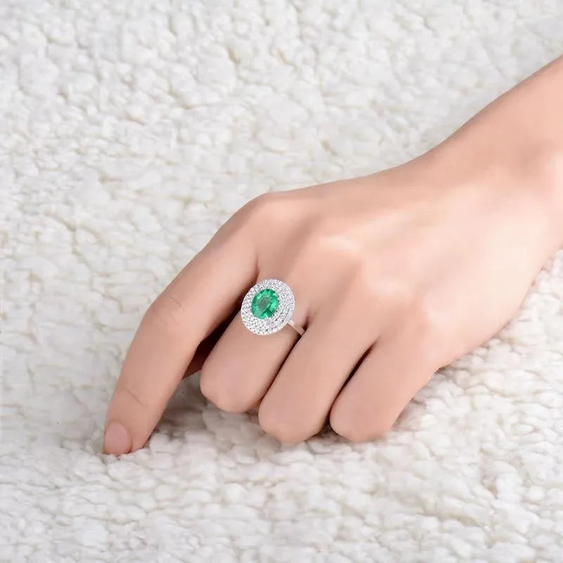 Green Emerald Rings