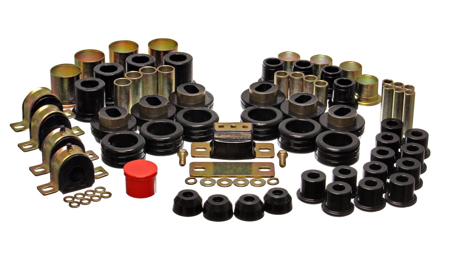Energy Suspension 3.18108G Black Polyurethane Master Kit for 2WD 1/2 Ton Trucks - Heavy Duty Suspension Upgrade for Smoother Ride & Better Handling - Perfect for Off-Roading, Towing & Daily Driving