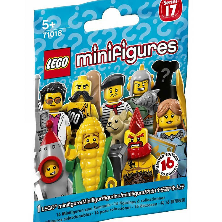LEGO Collectible Minifigures Series 17 - Gourmet Chef (3/16) | Rare Limited Edition Building Toy for Adults & Kids | Perfect for Display, Gifts & LEGO Collections