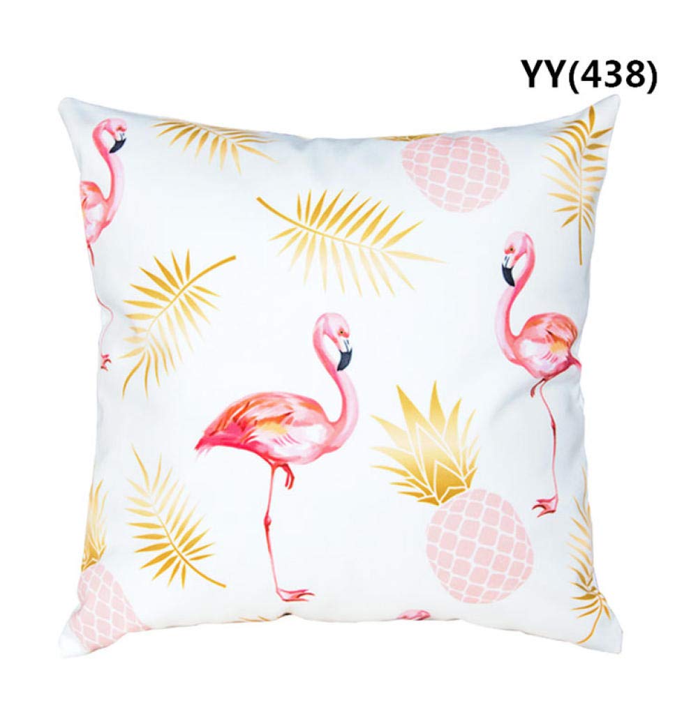 Nordic Pink Sofa Pillow Cover 45x45cm - Decorative Cushion Case for Living Room, Bedroom & Car - Soft & Stylish Home Decor Accessory