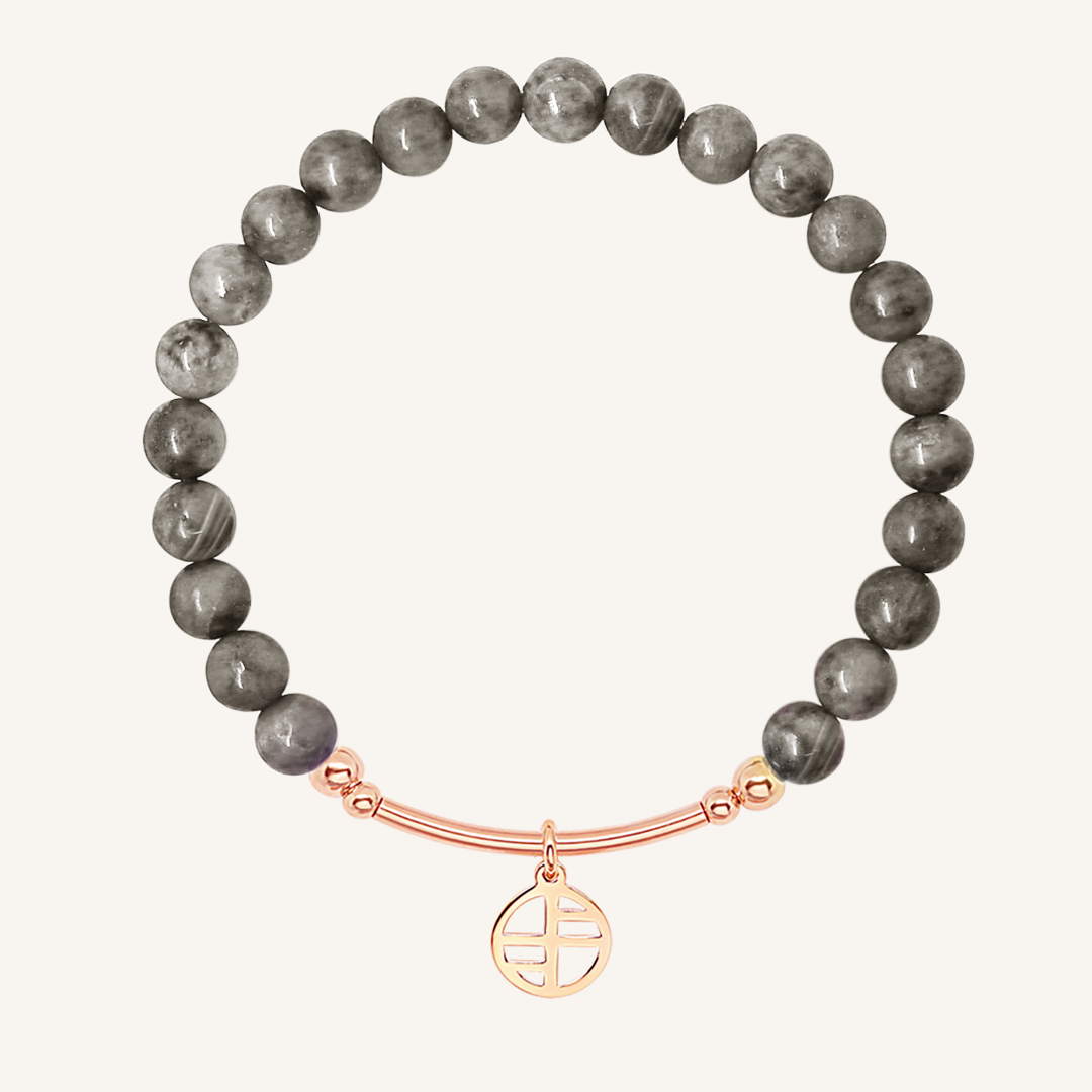 Crazy Agate Charm Bracelet - Natural Stone of Laughter Jewelry for Women | Perfect for Daily Wear, Gift Giving & Spiritual Healing