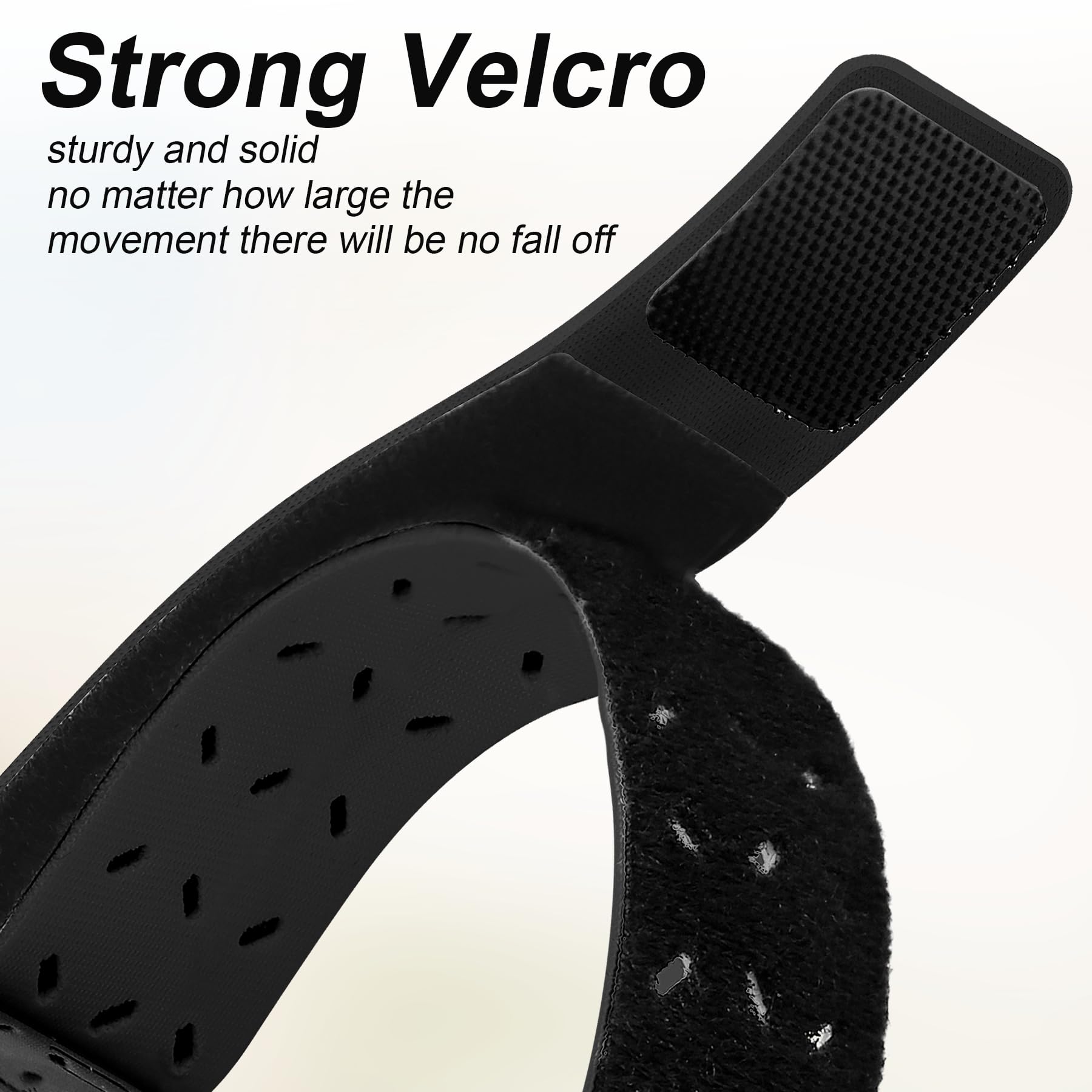 JR.DM Ankle Arm Bands for Apple Watch 45mm 44mm 41mm 40mm - Compatible with iWatch SE Series 9 8 7 - Breathable Lycra Sports Armband for Running, Walking, Gym & Fitness - Adjustable Stretchy Ankle Strap for Women & Men