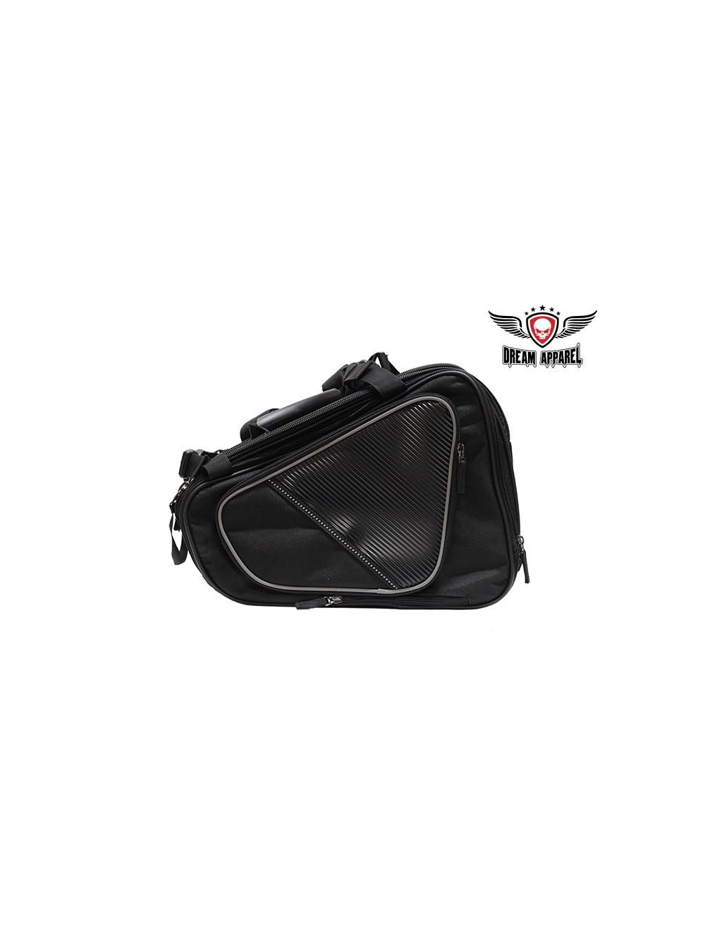 High-Visibility Reflective Saddlebags for Bicycles & Motorcycles - 163L Waterproof Storage Bags for Commuting, Cycling & Night Riding Safety Gear