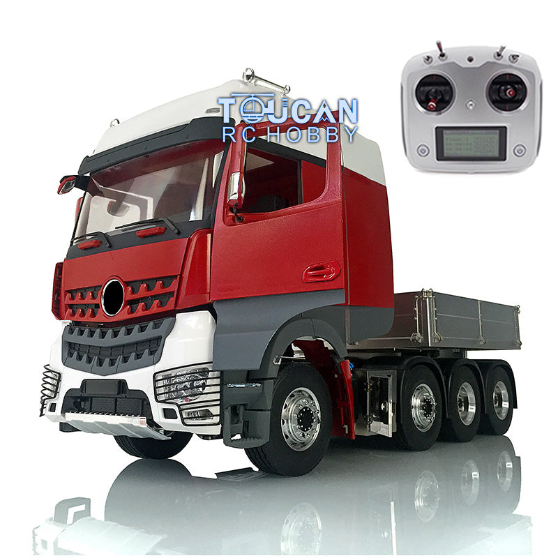 LESU 1/14 Scale 8x8 Metal Chassis Unassembled RC Tractor Truck Kit - ESC & Servo Motor Options - DIY Off-Road Vehicle for Crawling, Trail Adventures & RC Hobby Enthusiasts