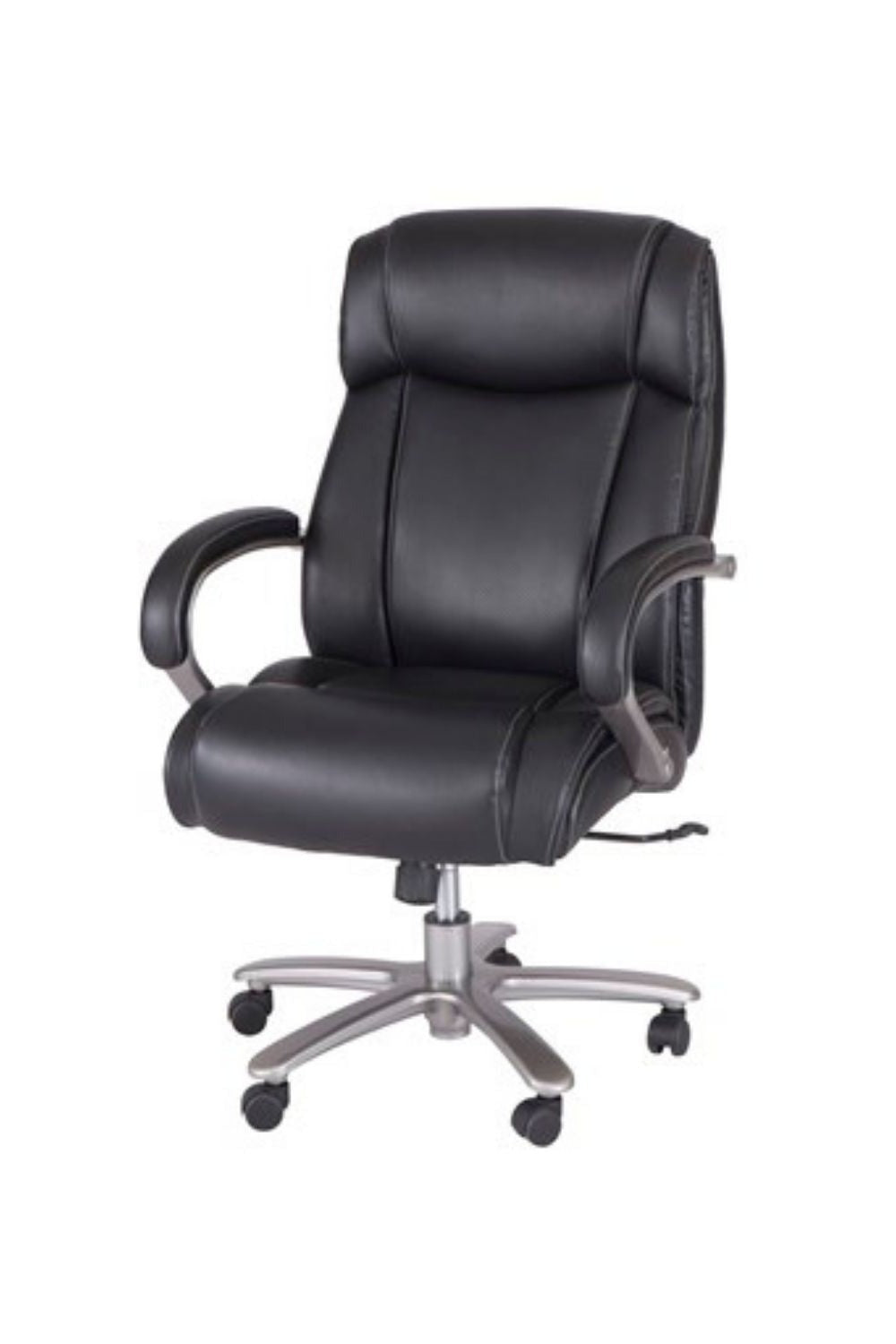 Lineage Big & Tall High Back Ergonomic Office Chair - 500 lb Weight Capacity, Adjustable Lumbar Support (Model 3502BL) - Perfect for Home Office, Gaming & Executive Workspaces