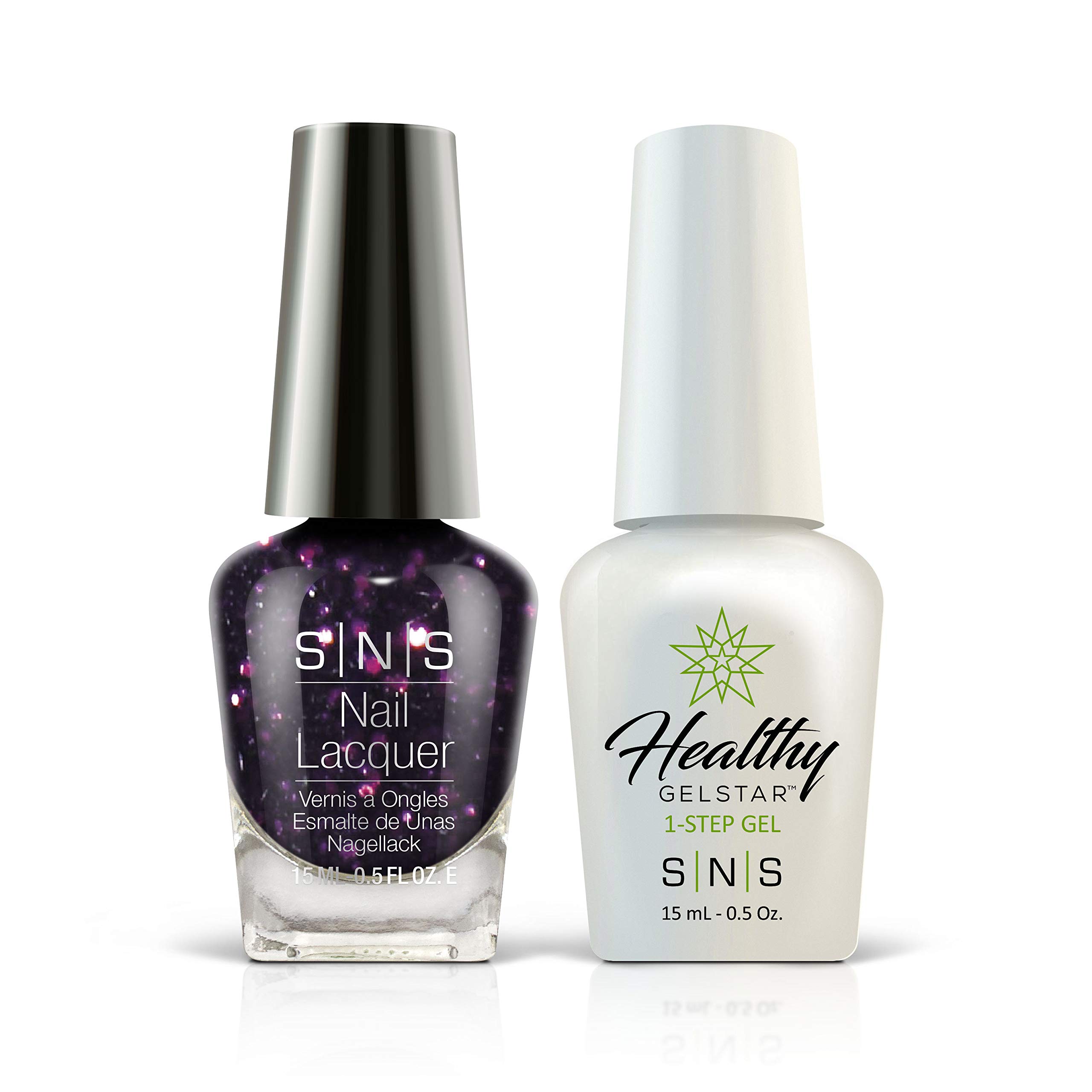 SNS Nails Duo Set - #99 Nail Polish & UV Gel Kit for Long-Lasting Manicures | Perfect for Home Nail Art, Salon Professionals & DIY Gel Nails