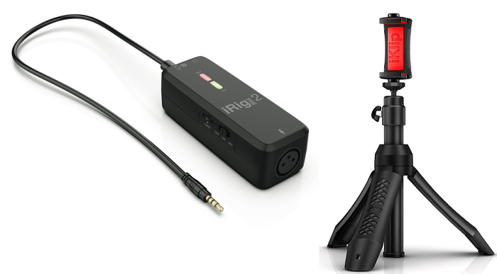 IK Multimedia iRig Pre 2 High-Quality Mobile Microphone Interface for Smartphones & Tablets - Perfect for Podcasting, Music Recording & Live Streaming