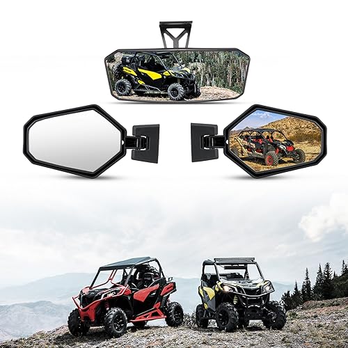 Center & Side Mirrors for Sport/Trail