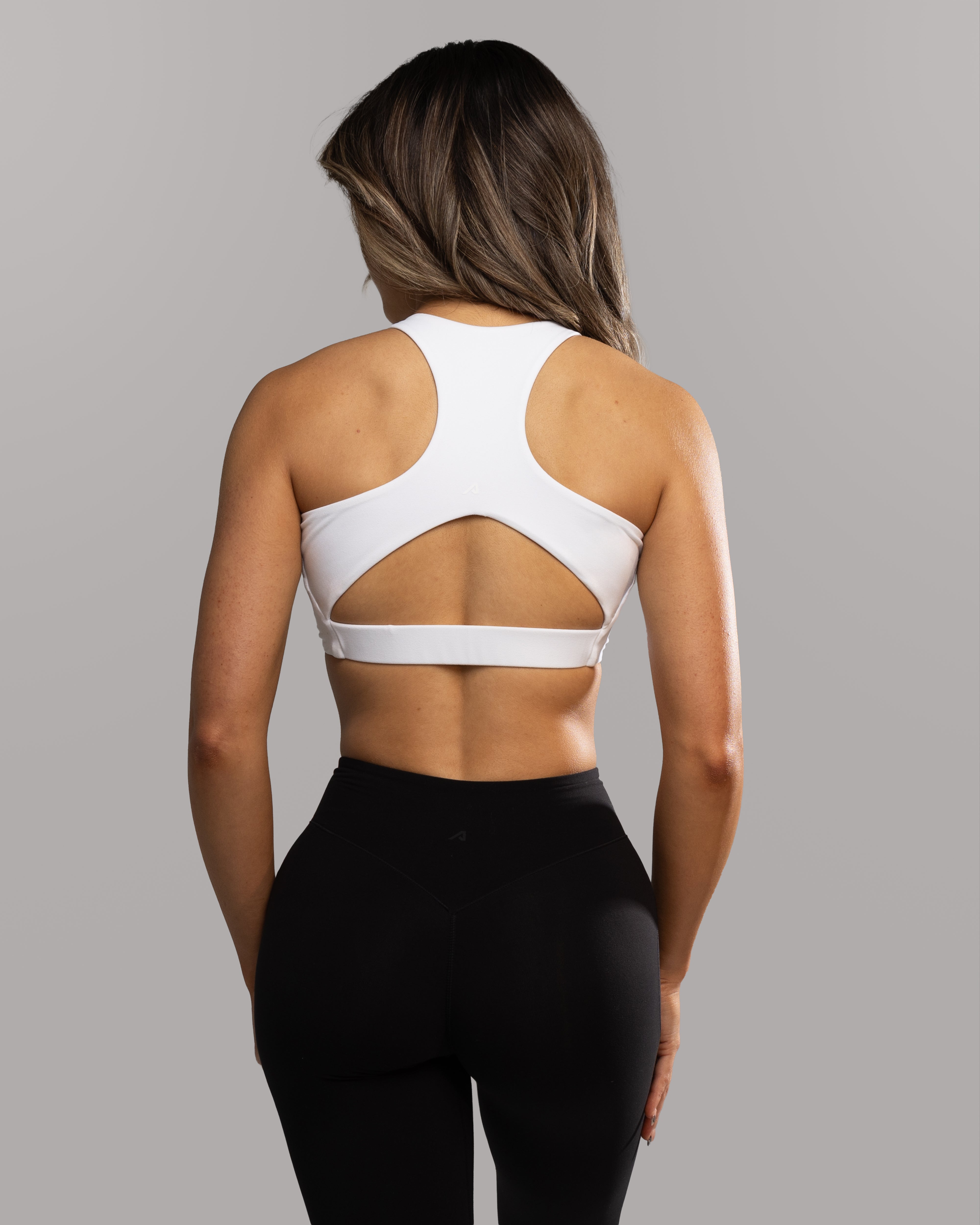 Interval Bra - Comfortable Wireless White Sports Bra for Women | Perfect for Yoga, Running & Gym Workouts