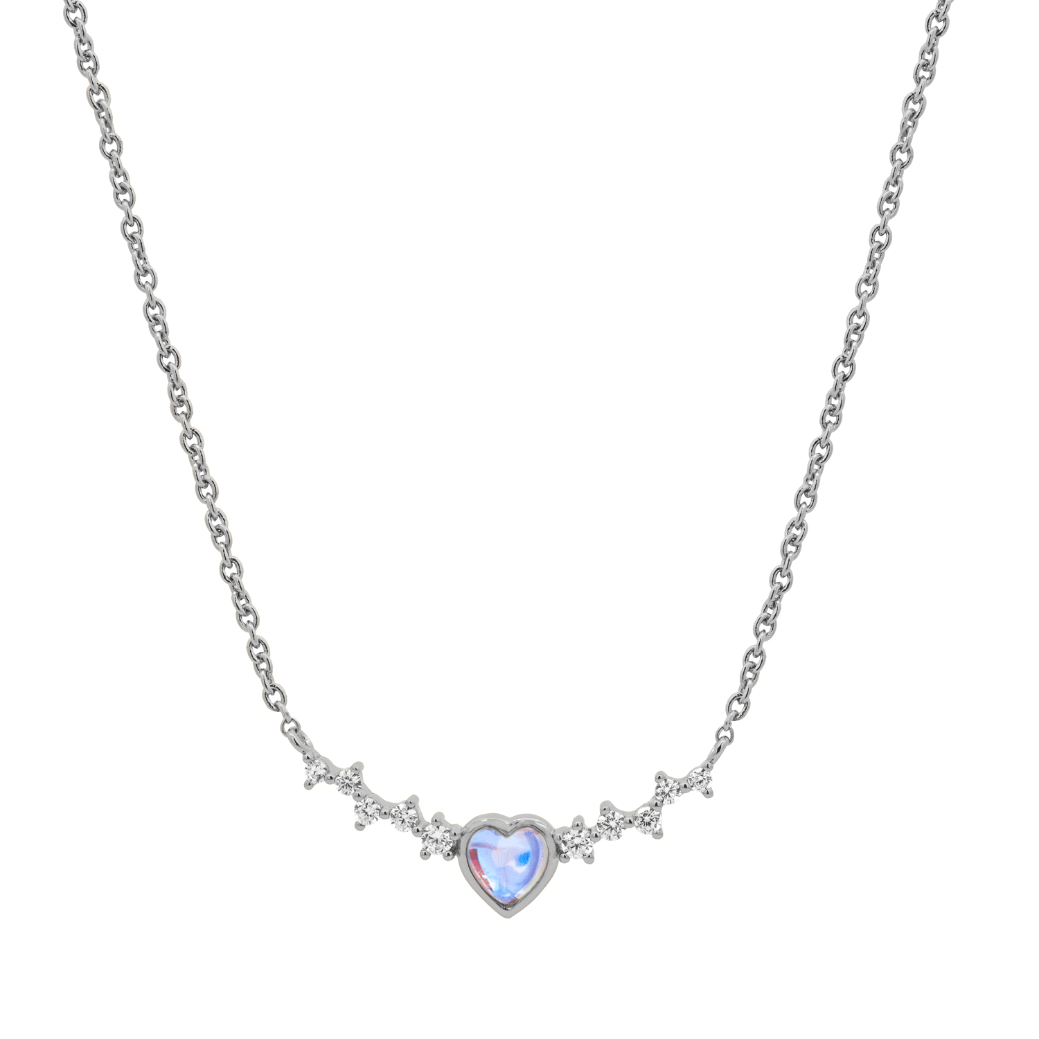 Elegant Silver Zora Necklace for Women - Handmade Sterling Silver Jewelry - Perfect for Gifts, Parties, and Everyday Wear