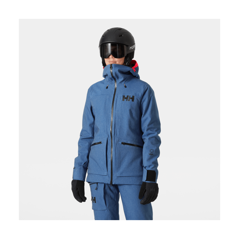 Helly Hansen Women's Powderqueen 3.0 Jacket 2025 - Waterproof Ski Jacket for Women, Insulated Winter Coat with Hood - Perfect for Skiing, Snowboarding & Outdoor Winter Activities
