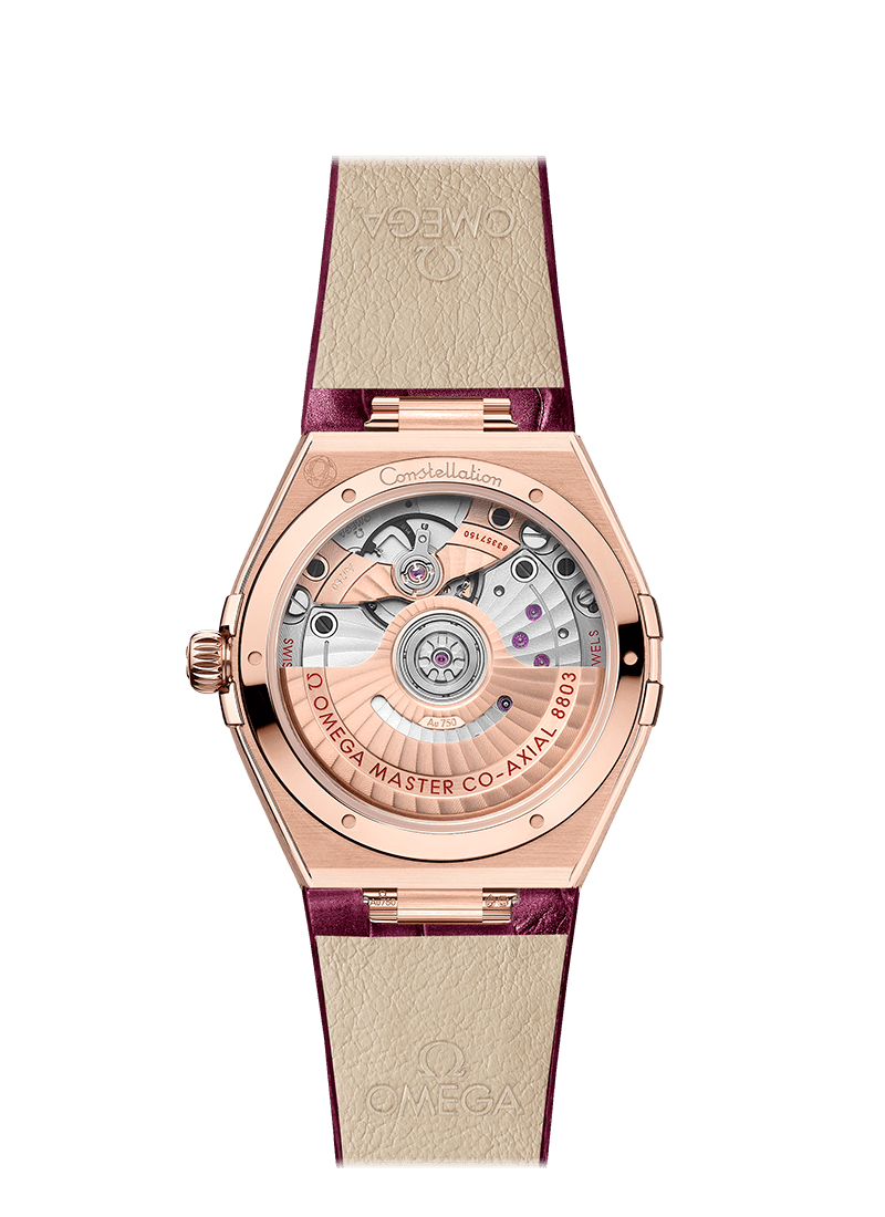 Omega Constellation Co-Axial Master Chronometer Ladies Watch - 29mm Sedna™ Gold Case with Diamond Bezel & Small Seconds - Perfect for Elegant Evenings & Luxury Gifting