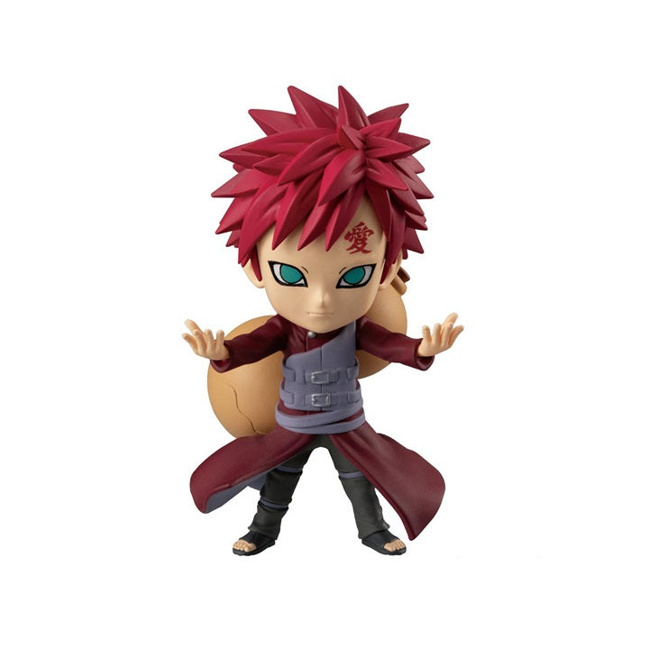 Bandai Chibi Masters Naruto Shippuden Gaara Vinyl Figure - Anime Collectible for Display, Gifts & Home Decor