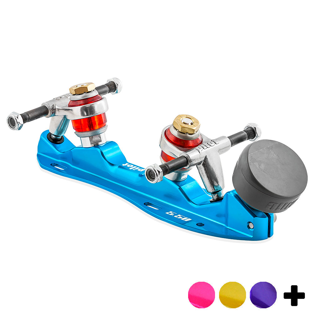 Pilot Falcon Roller Skate Plate - Premium Aluminum Roller Skate Plates for Artistic & Jam Skating - Perfect for Indoor Rinks & Roller Derby
