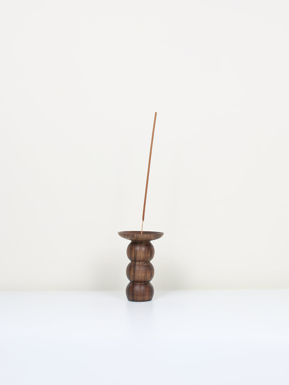 Premium Walnut Wood Incense Holder with Bubble Design - Handcrafted Aromatherapy Accessory for Meditation, Yoga, and Home Relaxation