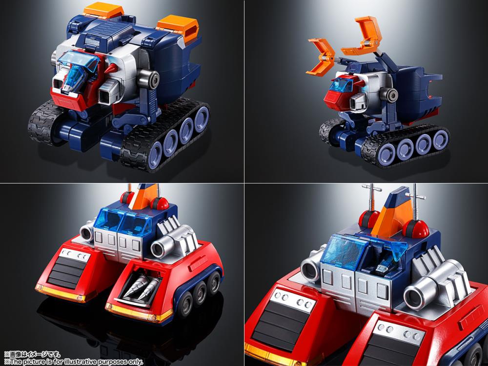 Bandai DX Soul of Chogokin Super Electromagnetic Machine Voltes V Action Figure - Premium Collectible Robot Toy for Anime Fans & Collectors - Perfect for Display, Gifts, and Anime-Themed Decor